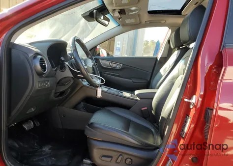 2021 Hyundai Kona Ultimate z USA, uszkodzony, nr VIN KM8K53AG5MU130499